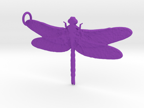 Dragonfly 2 in Purple Processed Versatile Plastic