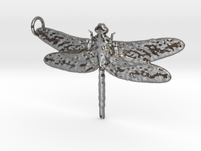 Dragonfly 2 in Polished Silver