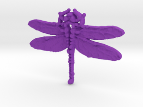 Dragonfly 3 in Purple Processed Versatile Plastic