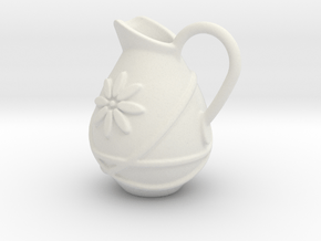 Pitcher Hollow Form 2016-0005 various scales in White Natural Versatile Plastic: 1:12