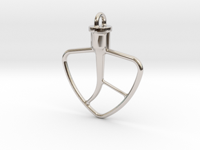 Kitchenaid-Style Mixer Pendant in Platinum