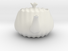 Nizaro T Pot Design04 in White Natural Versatile Plastic: Small