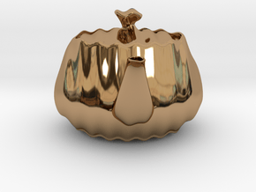 Nizaro T Pot Design04 in Polished Brass: Small
