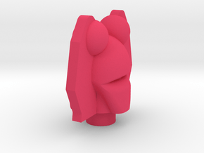  Acroyear Alternate Head 1 (Pigtails) in Pink Processed Versatile Plastic
