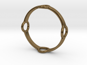 Four Ring Ring in Natural Bronze: 4.5 / 47.75