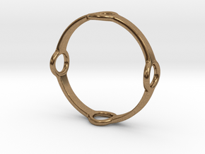 Four Ring Ring in Natural Brass: 10.5 / 62.75