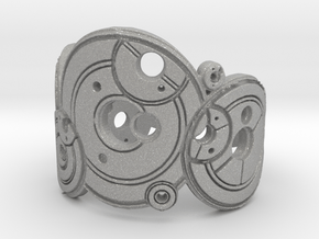 Dr. Who Gallifreyan Inversed Ring in Aluminum