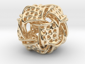 Cubocta-ducov in 14K Yellow Gold
