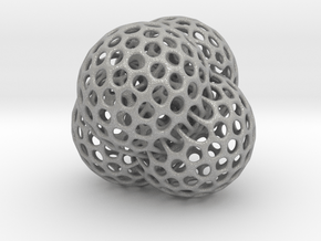 4 intersecting spheres in Aluminum