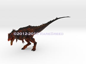 Mapusaurus roseae in White Natural Versatile Plastic: Small