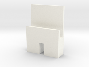 iPhone/iPad Holder in White Processed Versatile Plastic