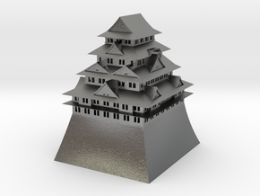 Nagoya Castle in Natural Silver