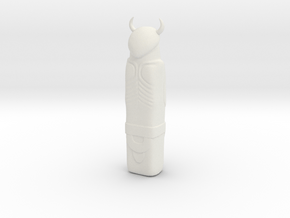 Filitosa Menhir in White Natural Versatile Plastic