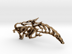 Drachenkopf / Dragonhead in Natural Brass