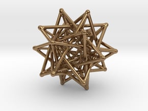 Flexo the Star in Natural Brass