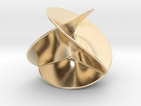Henneberg surface in 14k Gold Plated Brass