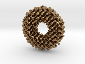 Möbius diamond lattice in Natural Brass: Small