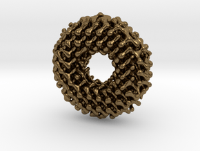 Möbius diamond lattice in Natural Bronze: Small