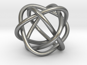 4 rings in Natural Silver (Interlocking Parts)