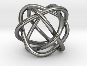 4 rings in Polished Silver (Interlocking Parts)