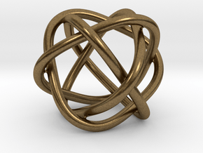 4 rings (fused) in Natural Bronze