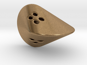 Oloid D4 in Natural Brass