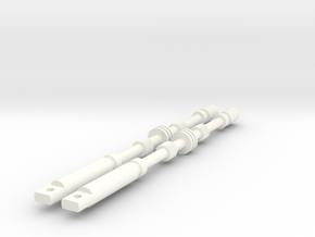 ANH Rods in White Processed Versatile Plastic
