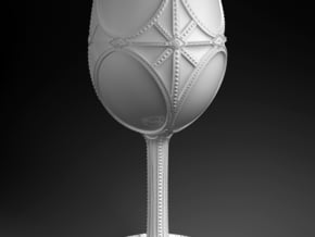 Gothic Goblet in White Natural Versatile Plastic