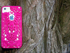 Kraai iPhone 5 Cover in Pink Processed Versatile Plastic