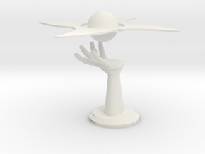 105102342:Spiral hand sword modeling lights in White Natural Versatile Plastic
