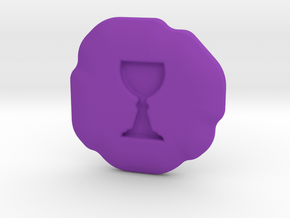 Honor Runestone in Purple Processed Versatile Plastic