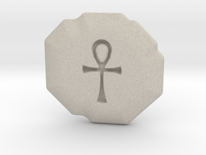 Spirituality Runestone in Natural Sandstone