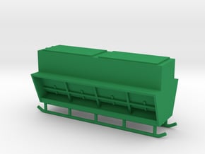 1/64 Creep Feeder on Rails in Green Processed Versatile Plastic