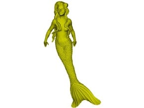 1/72 scale mermaid swimming figure x 1 in Tan Fine Detail Plastic