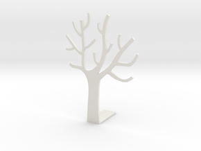 Forest Book Block 03 in White Natural Versatile Plastic