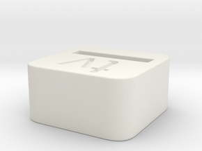 Apple TV Remote Rest  in White Natural Versatile Plastic
