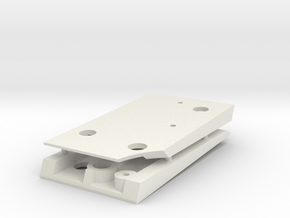 1/16 HL Pz IV Gear Box Ramps. in White Natural Versatile Plastic