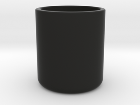vase in Black Natural Versatile Plastic