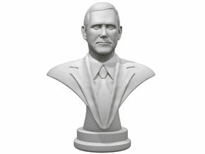 Mike Pence  in White Natural Versatile Plastic