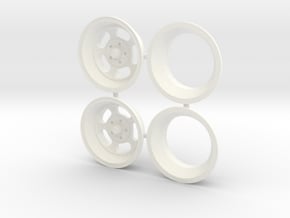 Ansen Slot 1/8 in White Processed Versatile Plastic