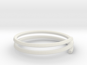 Bracelet GH X Large in White Natural Versatile Plastic