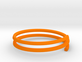 Bracelet GH X Large in Orange Processed Versatile Plastic