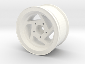 RH Wheel 1.7 in White Processed Versatile Plastic