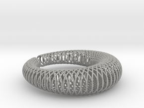 Bracelet 'Wire pattern' in Aluminum