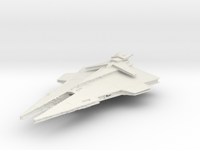 Republic Imperial Destroyer in White Natural Versatile Plastic