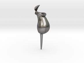 Pitcher Plant Watering Spike in Polished Nickel Steel