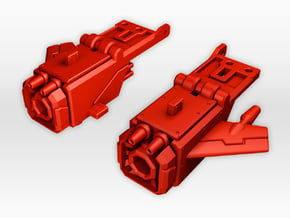 TR Frenzy Piledriver Accessories  in Red Processed Versatile Plastic