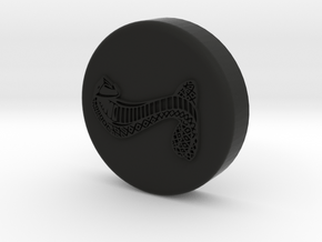 Cobra Brake Resevoir Cap Cover in Black Natural Versatile Plastic
