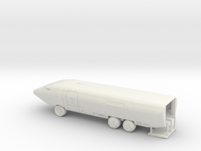 Ark II Mobile Laboratory, Multiple Scales in White Natural Versatile Plastic: 1:43.5