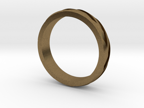 Ring "Profil" in Natural Bronze
